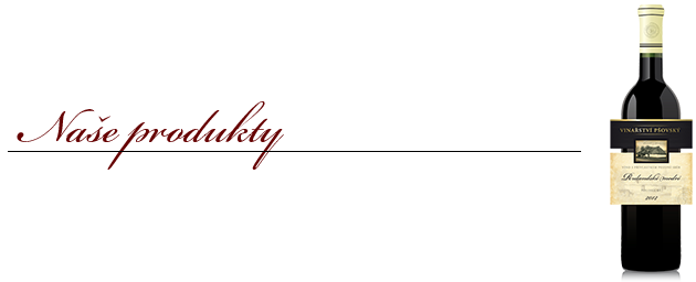 Vinařství Pšovský produkty
